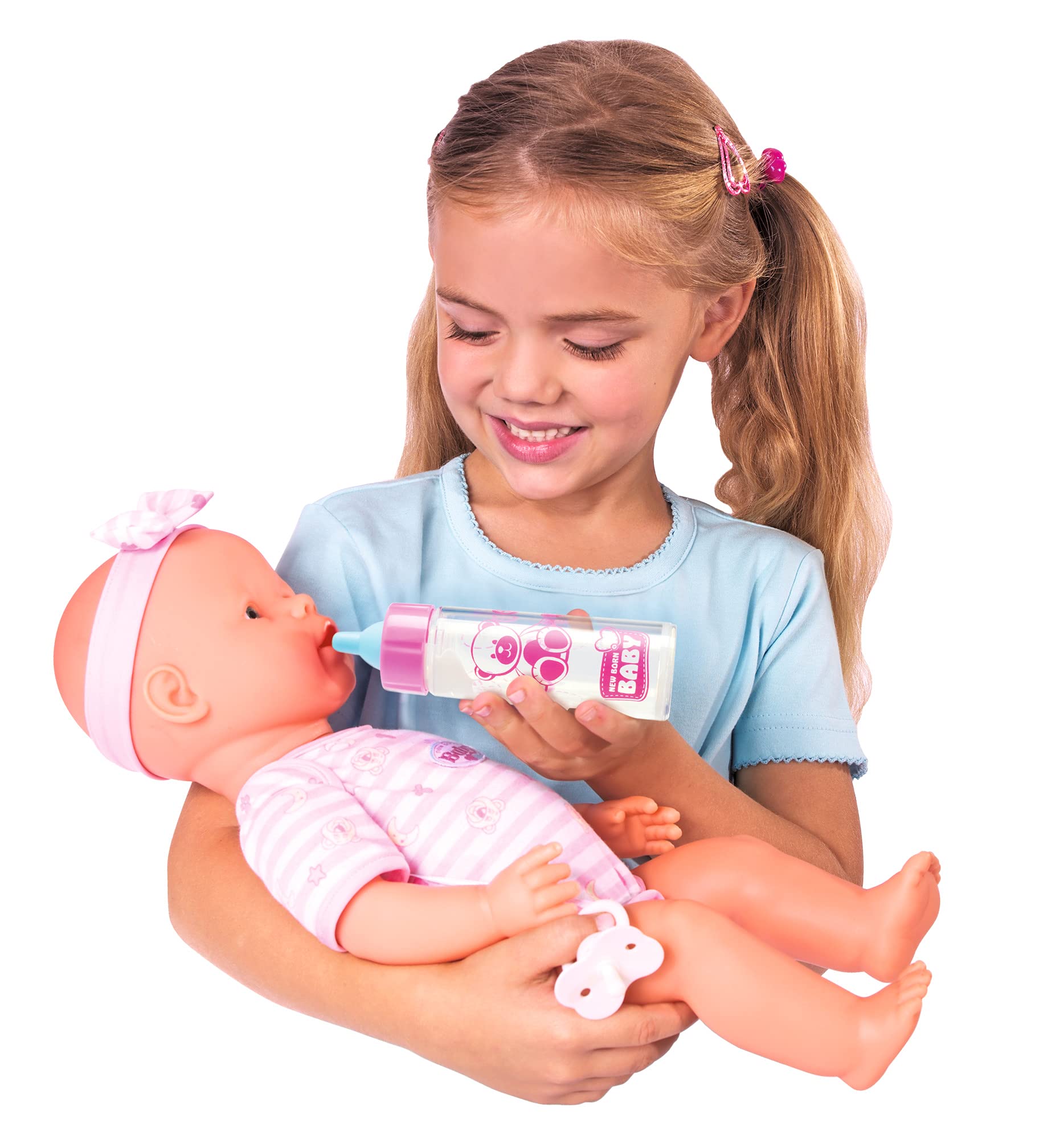Simba NBB Magic Bottles - Pack of 2, 12cm, for Baby Dolls, Ages 3+ 3