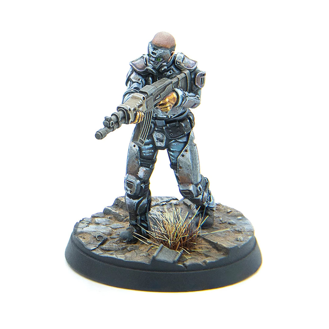 Modiphius Fallout: Wasteland Warfare Enclave Assault Force Miniatures Set (MUH0190807)