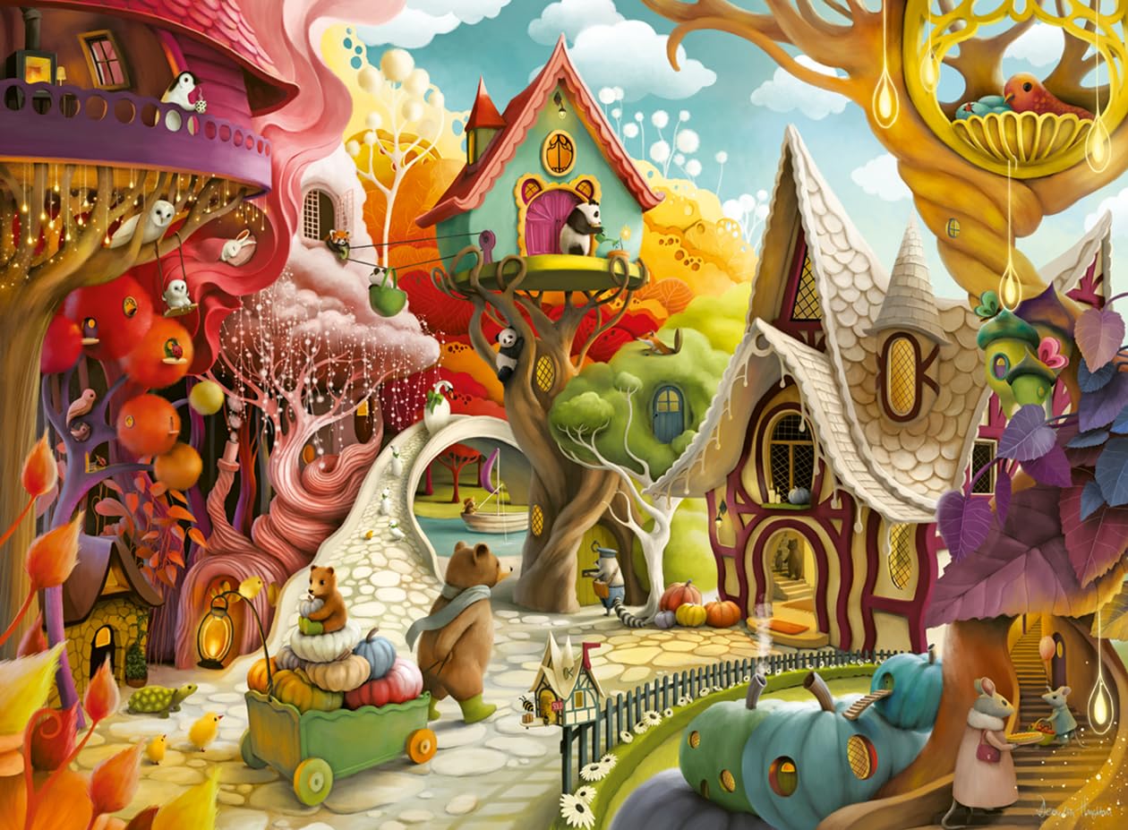 Ravensburger 500 Piece Jigsaw Puzzle – Home Sweet Home by Demelsa Haughton | 49x36cm 1