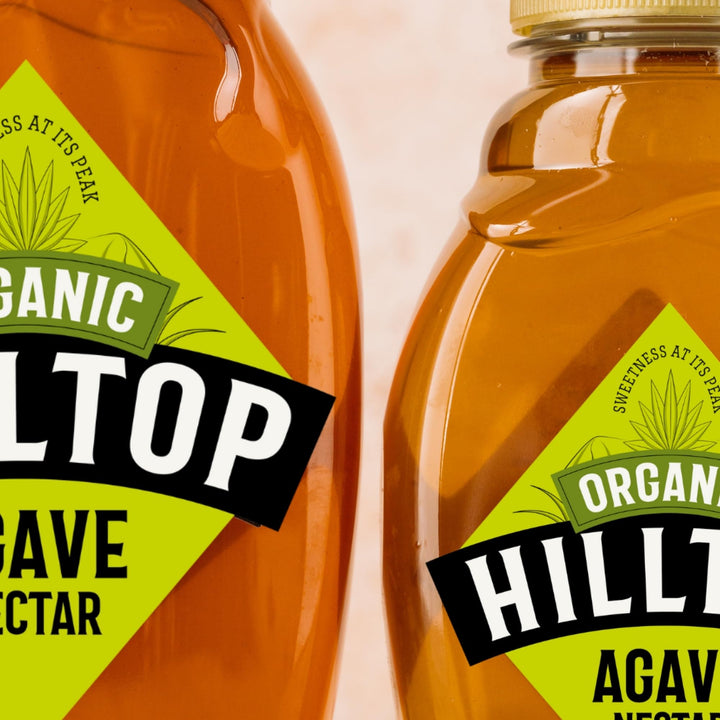 Hilltop Honey - Organic Agave Nectar Squeezy Bottle 330g