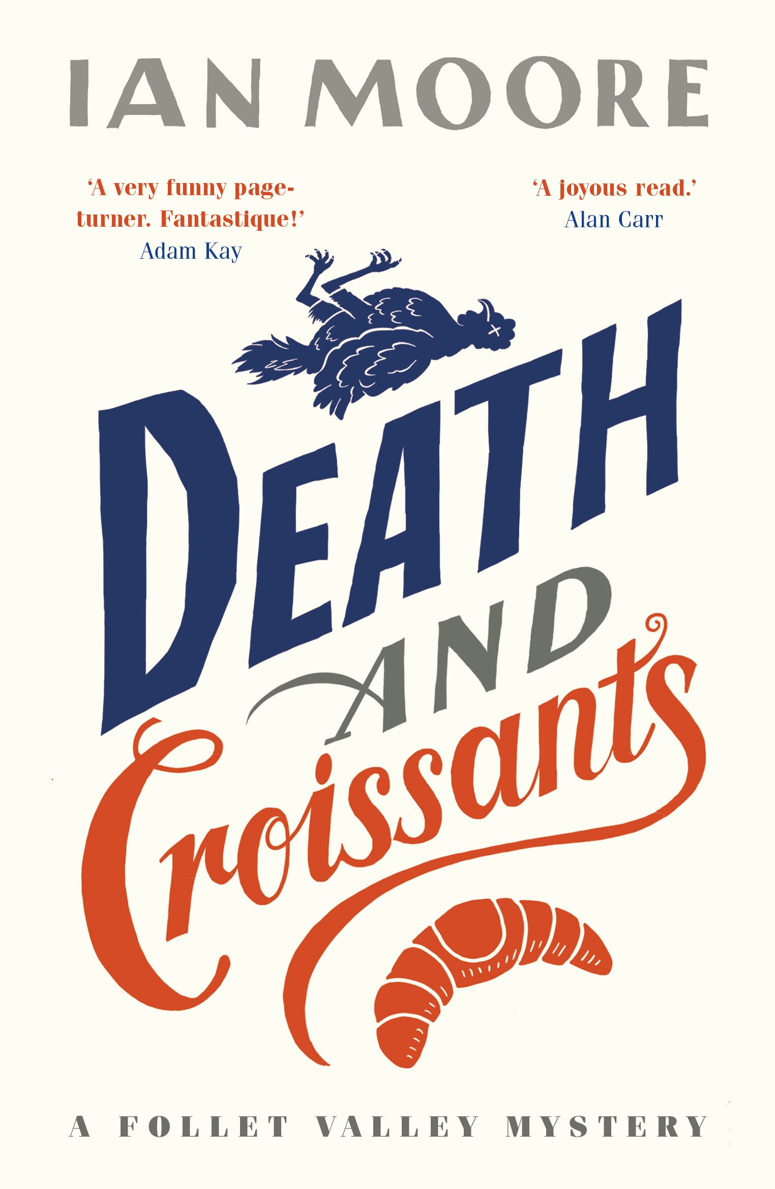 Farrago Death and Croissants - A Hilarious Murder Mystery Novel | Paperback