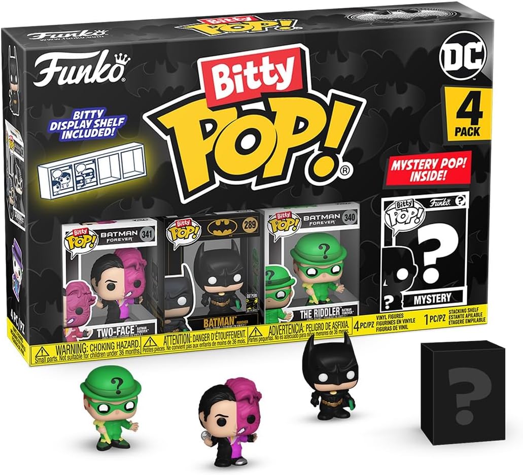Funko Bitty Pop! Batman 85th - Two Face 4PK with Mystery Mini Figure 1