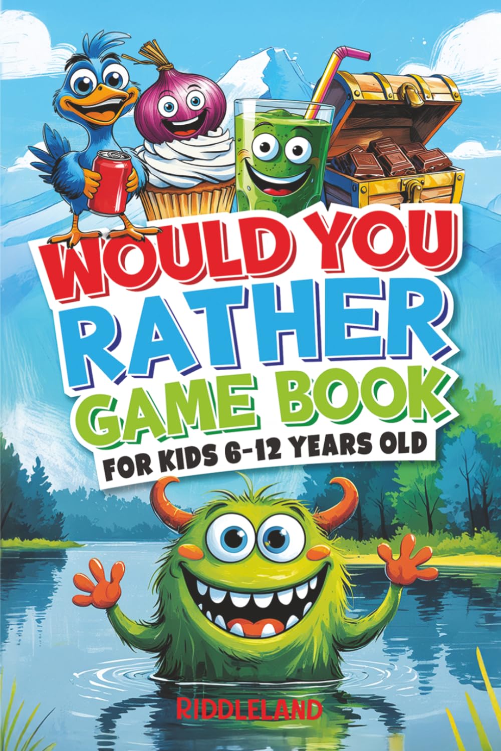 Would You Rather Game Book for Kids 6-12: Silly Scenarios & Challenging Choices | Paperback