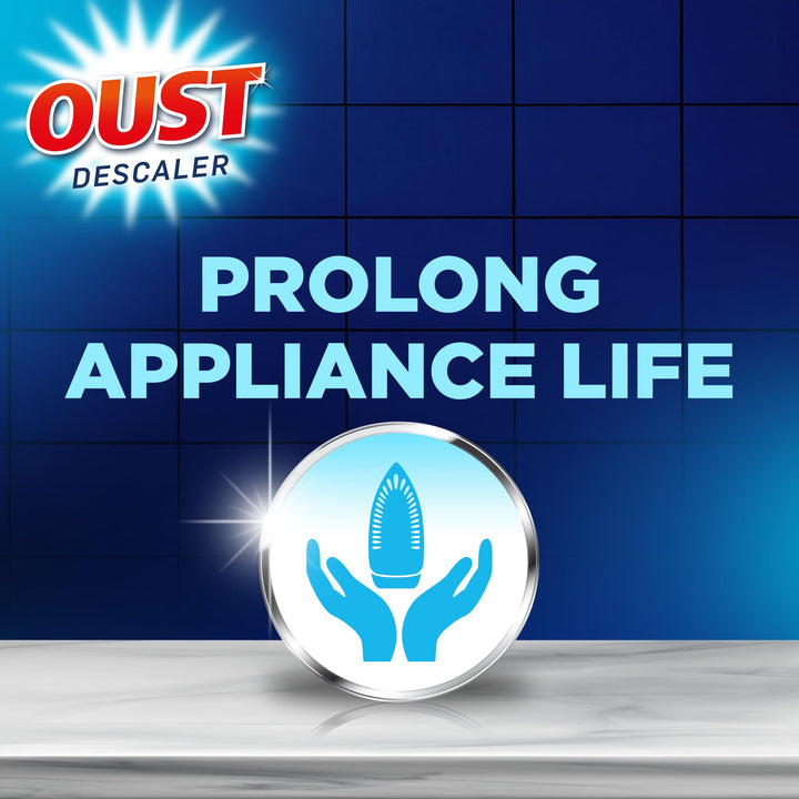 Oust - Dishwasher and Washing Machine Descaler (2 x 75g x 6)