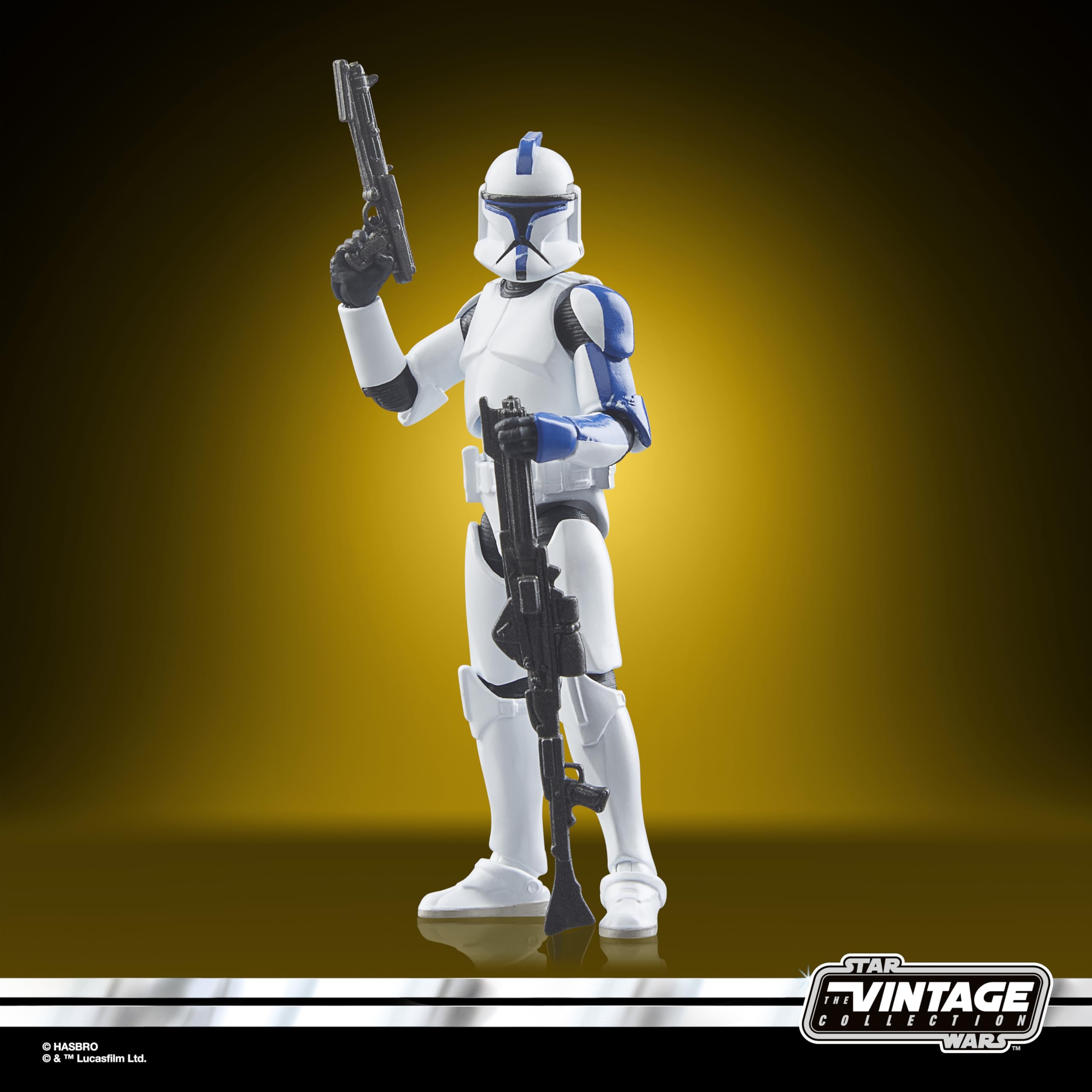 Star Wars The Vintage Collection Clone Trooper Lieutenant (Teth) 3.75-inch Action Figure - Ages 4+ 2