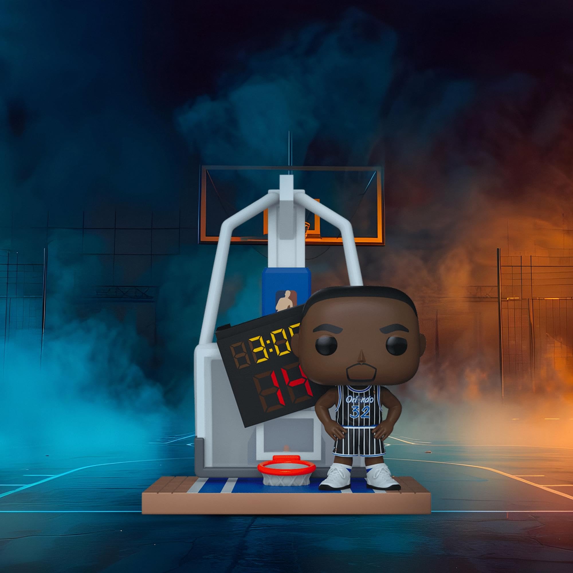 Funko Pop! Deluxe Magic - Shaquille O'Neal - Shaq With Backboard | Vinyl Figure | Multicolor 2