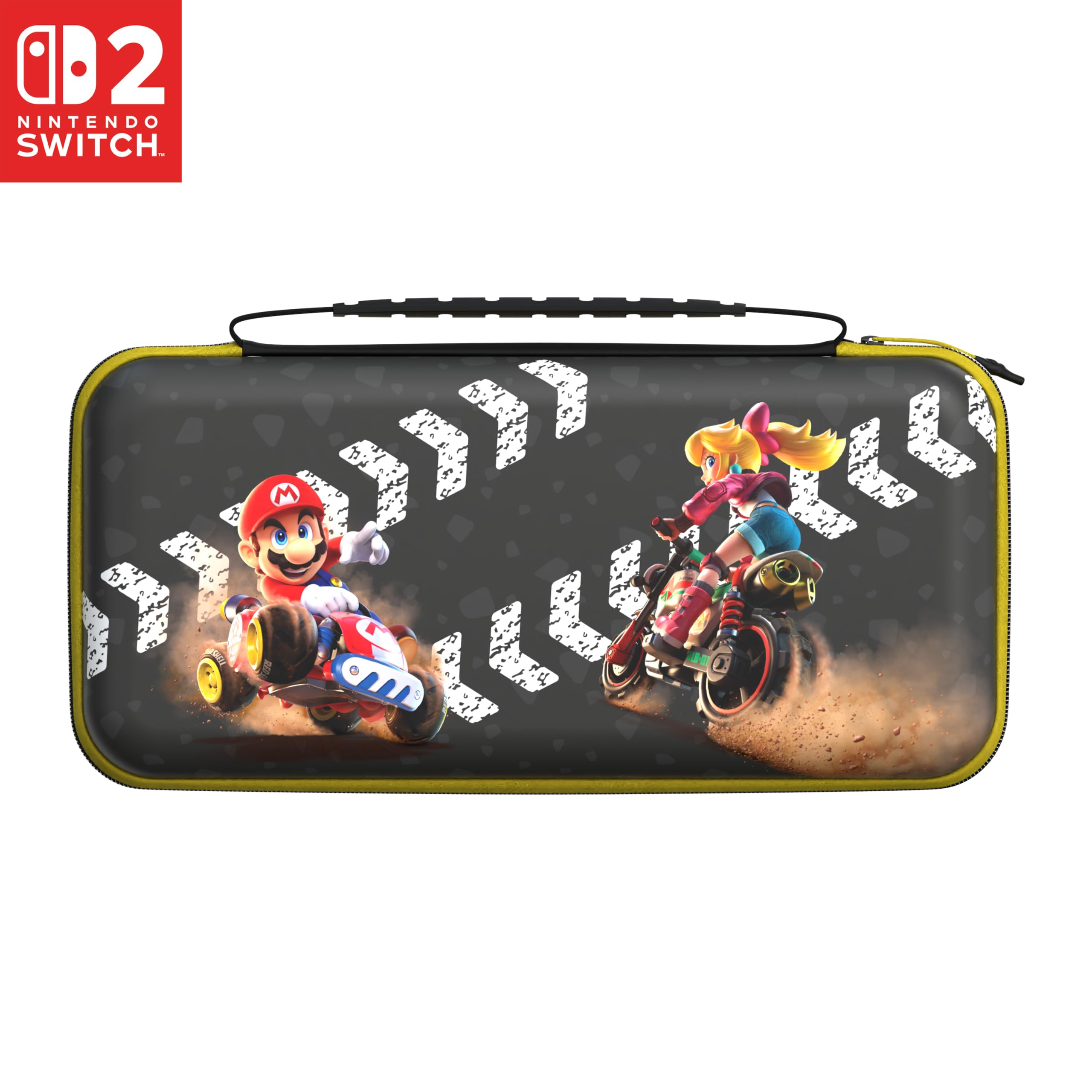Turtle Beach PlayTrek Mario Kart World Travel Case for Nintendo Switch | Glow-in-the-Dark Artwork 1