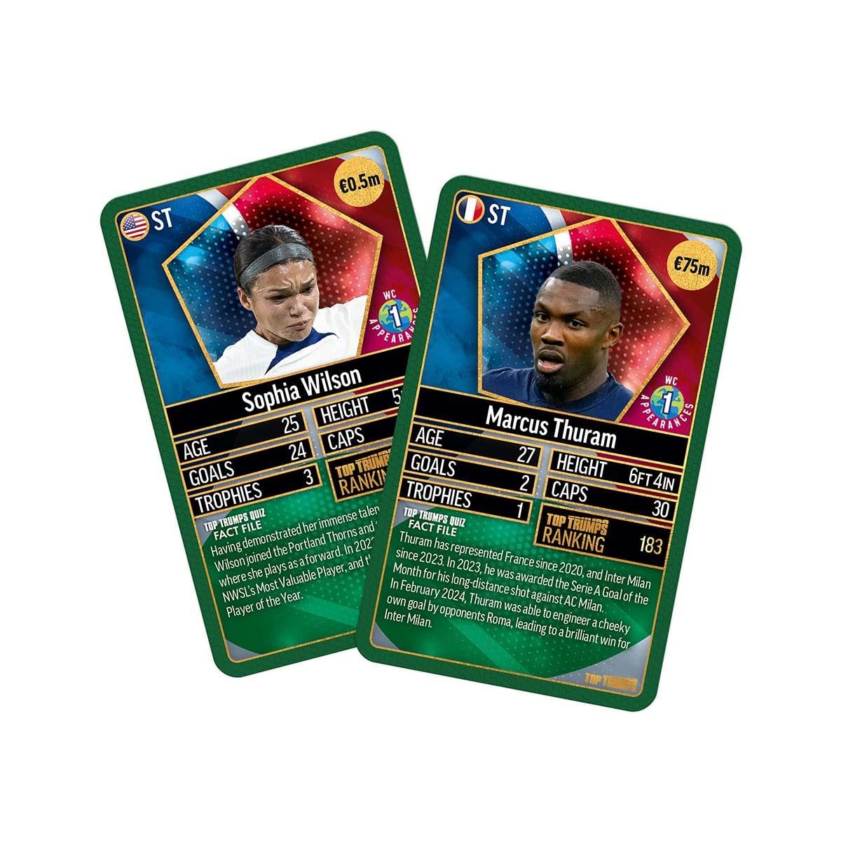 Top Trumps World Football Stars Top 200 Card Game - Pack 3 | Unisex Children | Ages 6+ 6