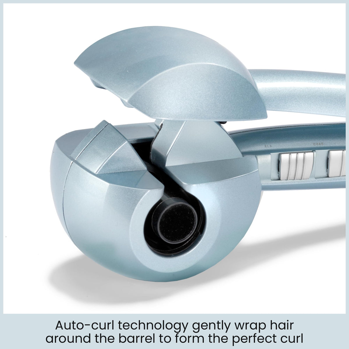 BaByliss Hydro-Fusion Curl Secret Automatic Hair Curler - Ceramic, Blue