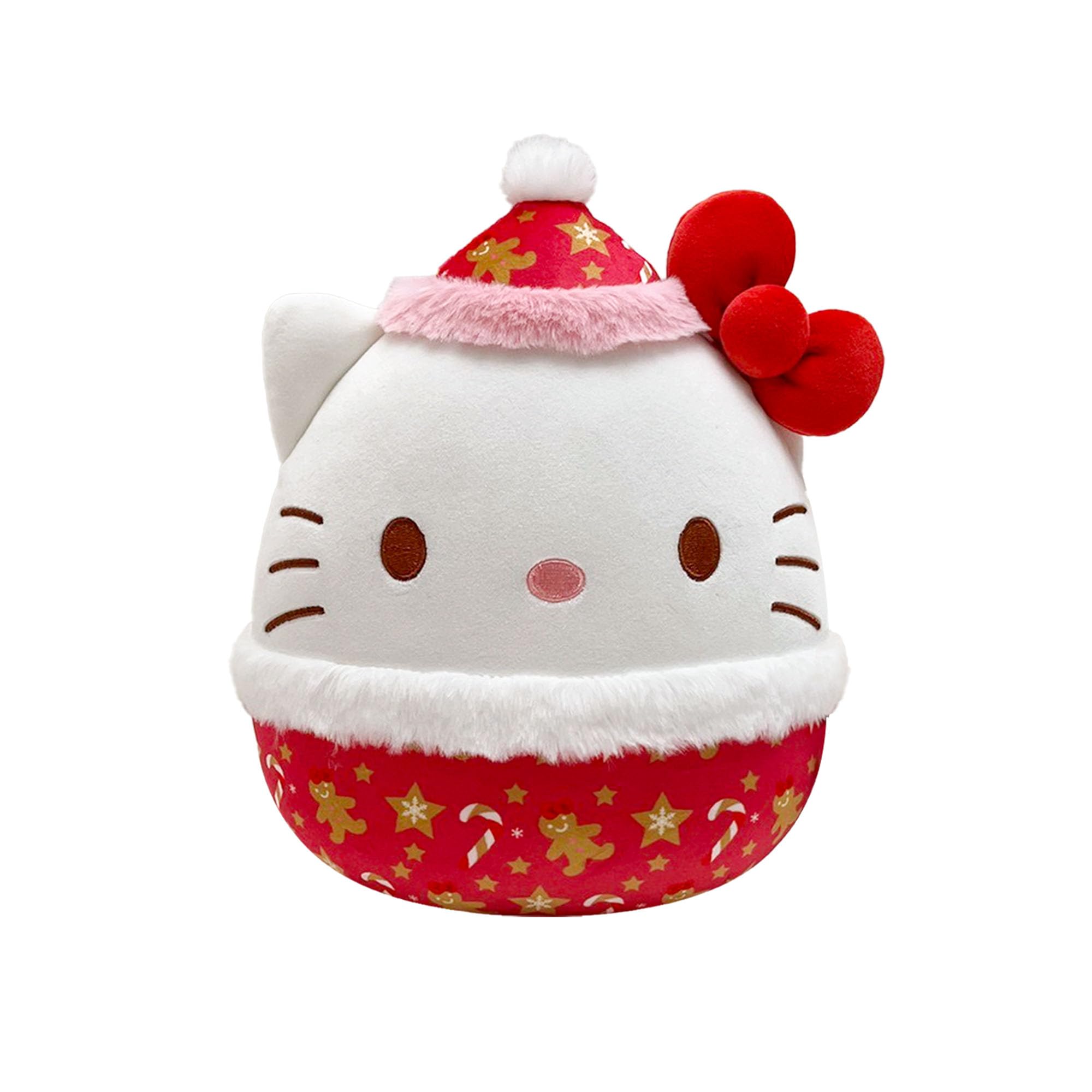 Squishmallows x Sanrio 8-Inch Hello Kitty Plush - Holiday 2025 Limited Edition Collectible Stuffed Animal for Kids 3+ 1