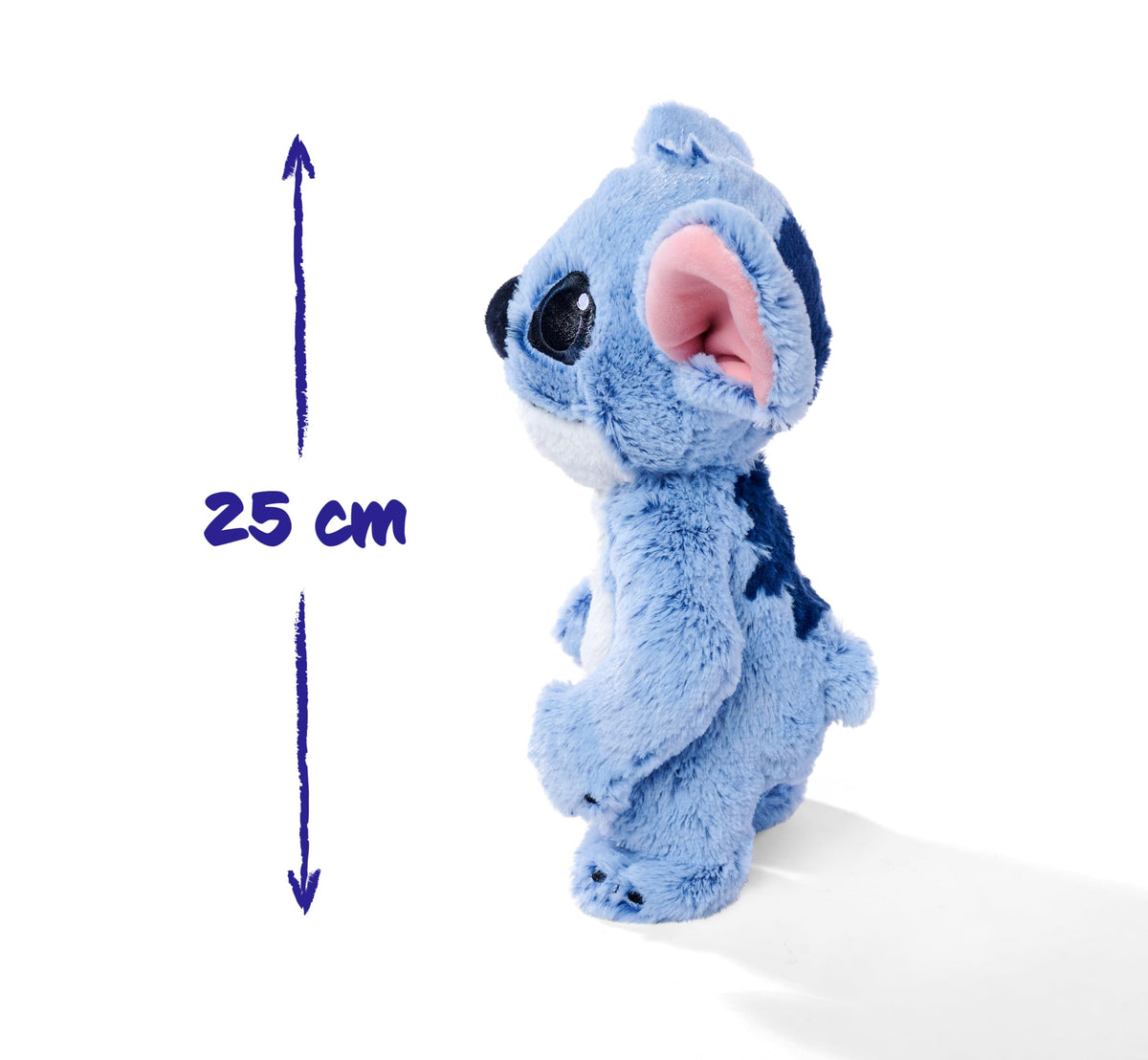 Simba Stitch Stuffed Animal - 25 cm, Blue, 0+ Months