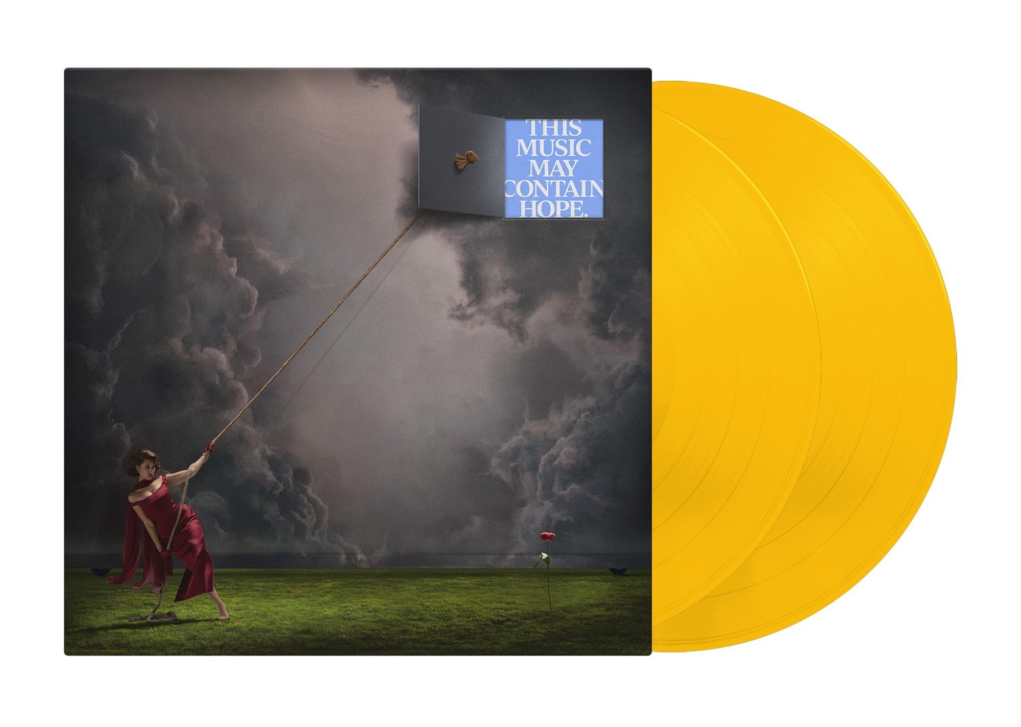 RAYE - THIS MUSIC MAY CONTAIN HOPE [Yellow Vinyl Double LP] 1