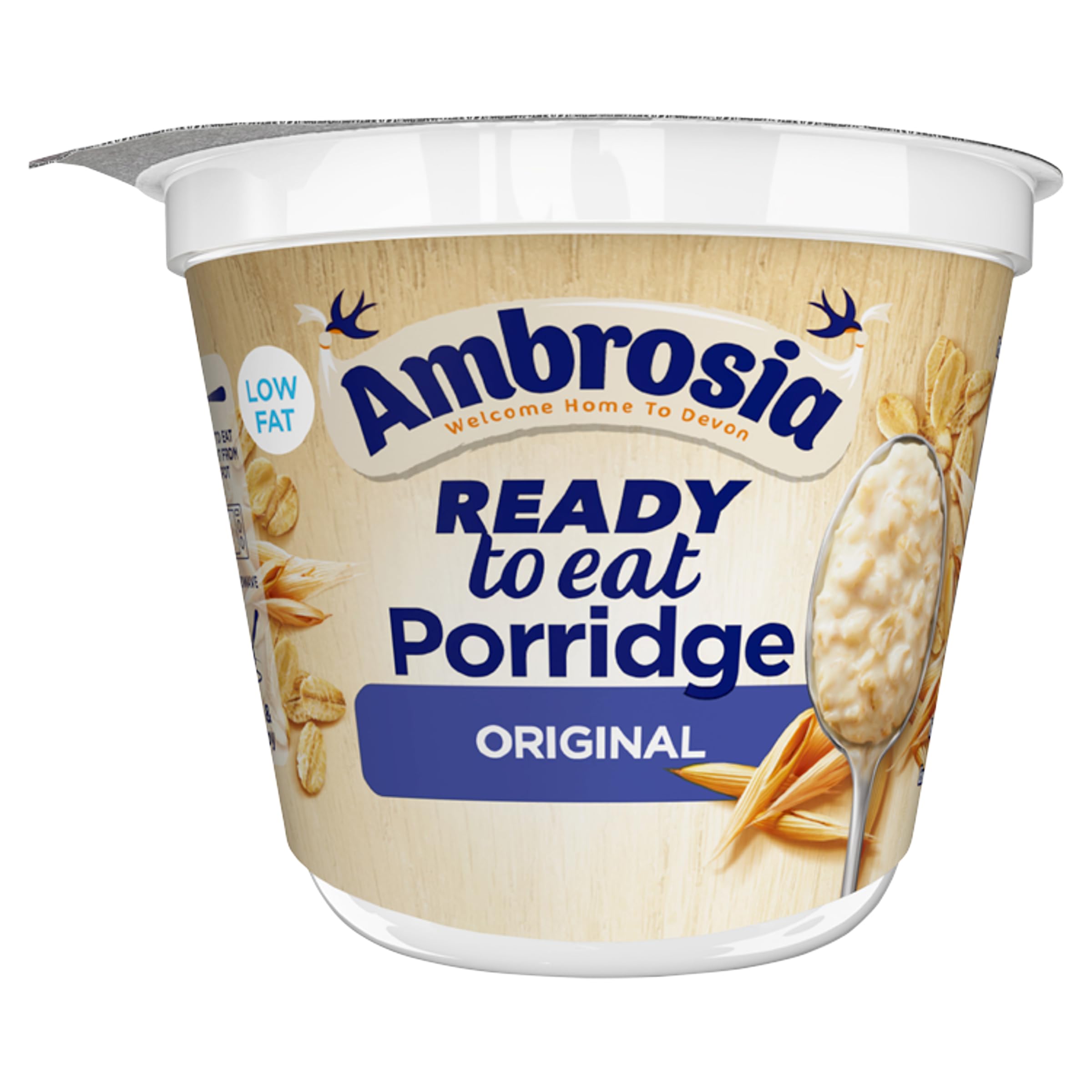 Ambrosia Original Ready to Eat Porridge Pots - British Wholegrain Oats | 210g Pots (6 Pack) 4