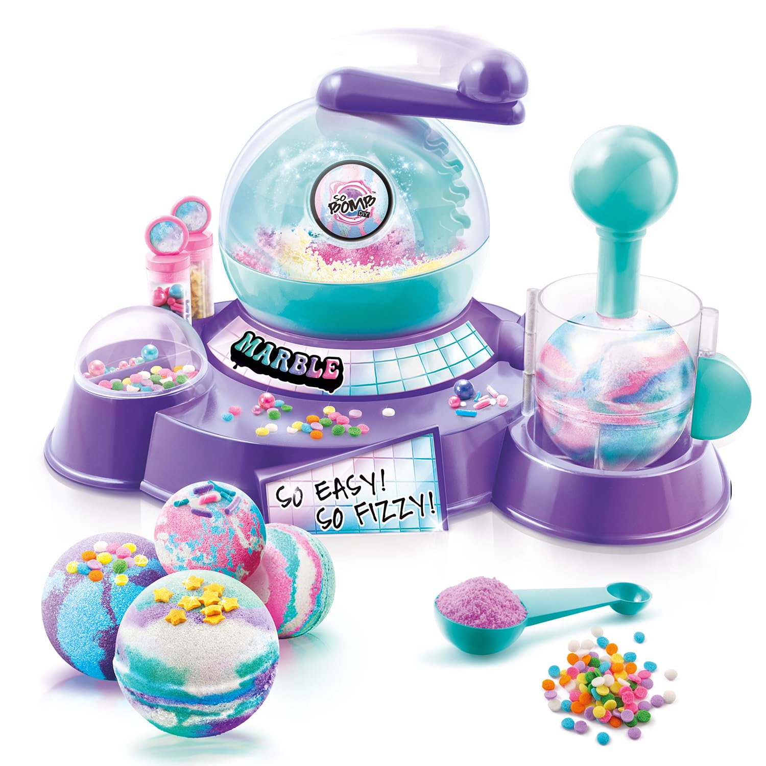 So Bomb DIY Marble Bath Bomb Factory Kit – Create 10 Scented Bath Bombs 3