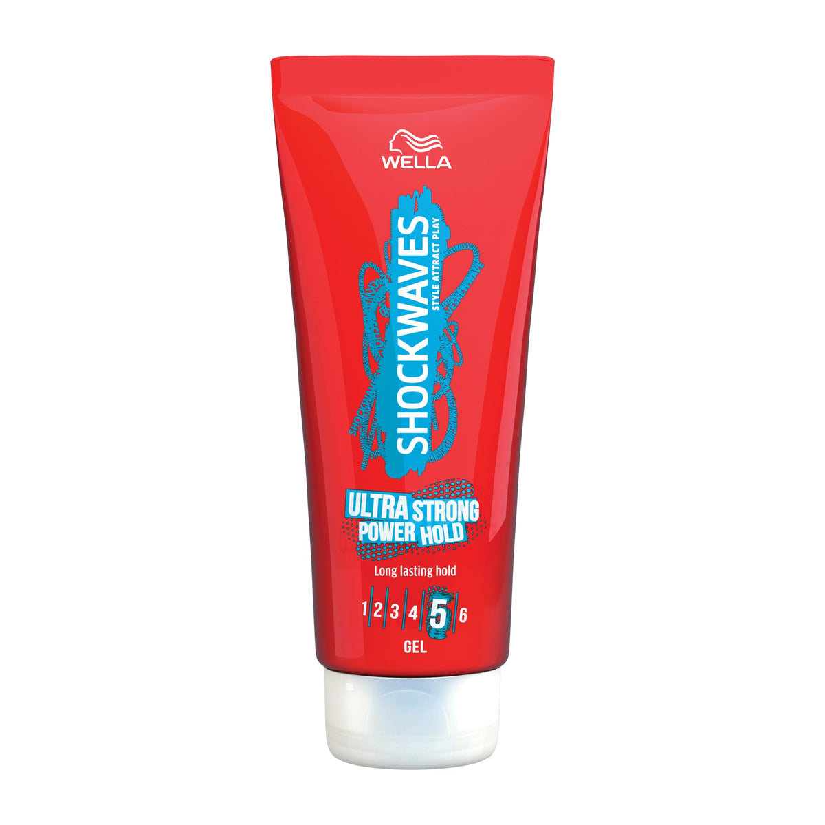 Wella Shockwaves Ultra Strong Power Hold Hair Gel - 200ml
