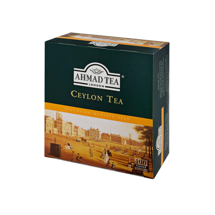 Ahmad Tea Ceylon Black Tea 100 Teabags - Single Origin from Sri Lanka