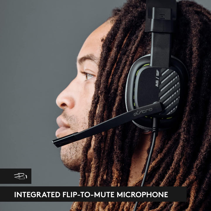 ASTRO A10 Gaming Headset Gen 2 - Wired Over-Ear Headset with Flip-to-Mute Mic for PC, PS4, PS5, Xbox, Switch