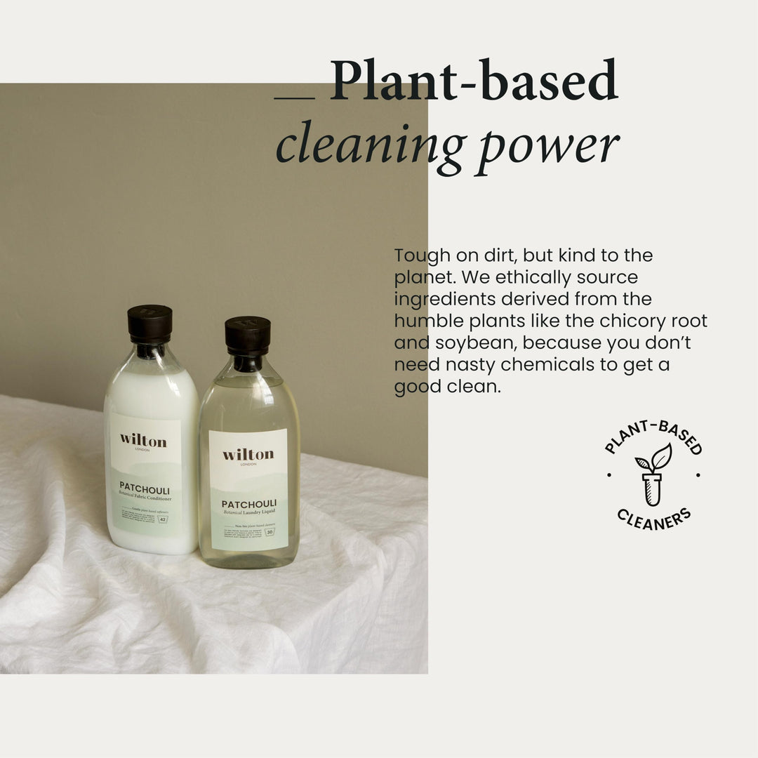 Wilton London Eco-Friendly Patchouli Laundry Liquid (1.09 kg, 28 Washes)