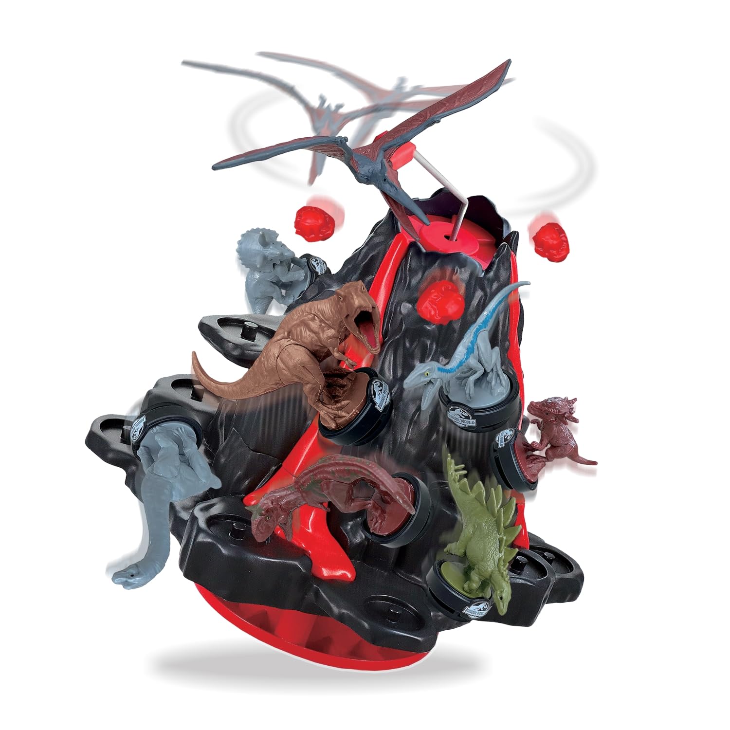 EPOCH Games Jurassic World Shaky Volcano Board Game | 2-4 Players | Ages 4+ | Model 7509 2