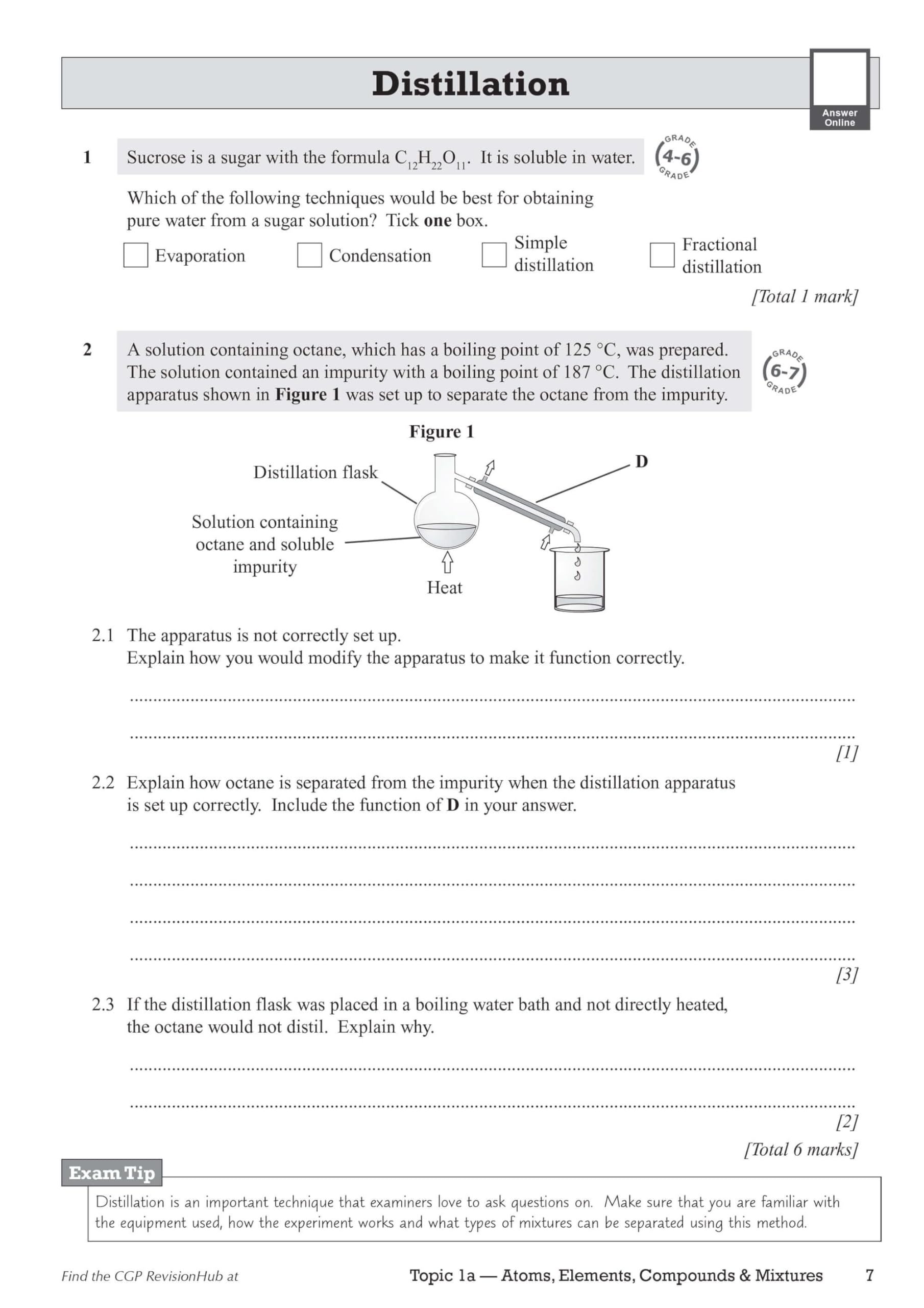 CGP New GCSE Chemistry AQA Exam Practice Workbook - Higher (9-1 Revision) | Paperback | ISBN 978-1782944935 8