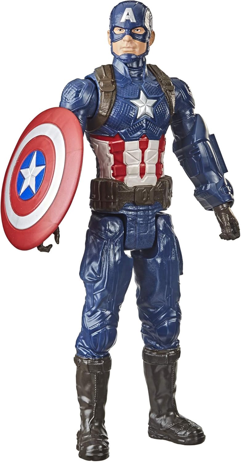Marvel Avengers Titan Hero Series 30-cm Captain America Action Figure - Action Toy for Kids 4+ 1