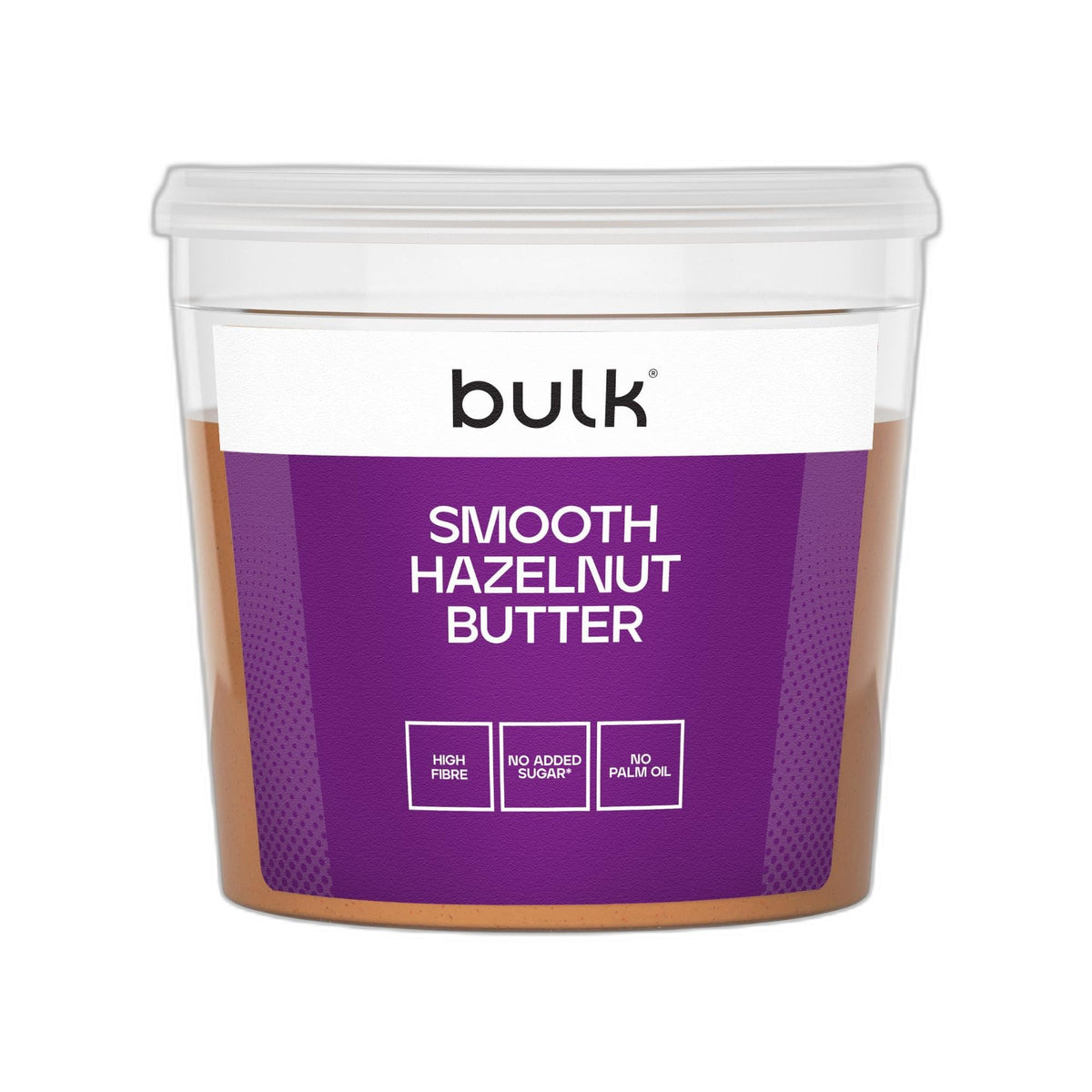 Bulk Natural Roasted Hazelnut Butter - Smooth, 1kg Tub