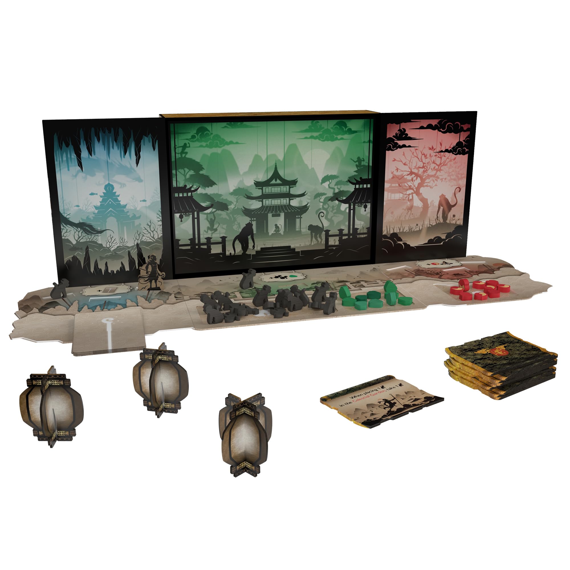 SPACE Cowboys The Shadow Theater: The Legend of The Monkey King Board Game | 2 Players | 30 Min | Age 12+ 4