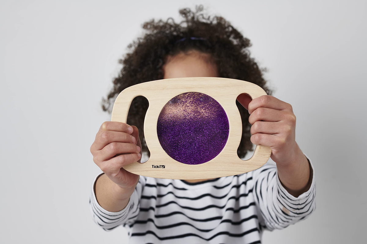 tickit Easy Hold Glitter Panel - Purple - 8 cm Lens
