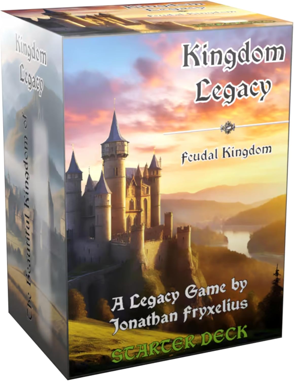 Fryx Games Kingdom Legacy Feudal Kingdom - Strategy Card Game for 1 Player 1