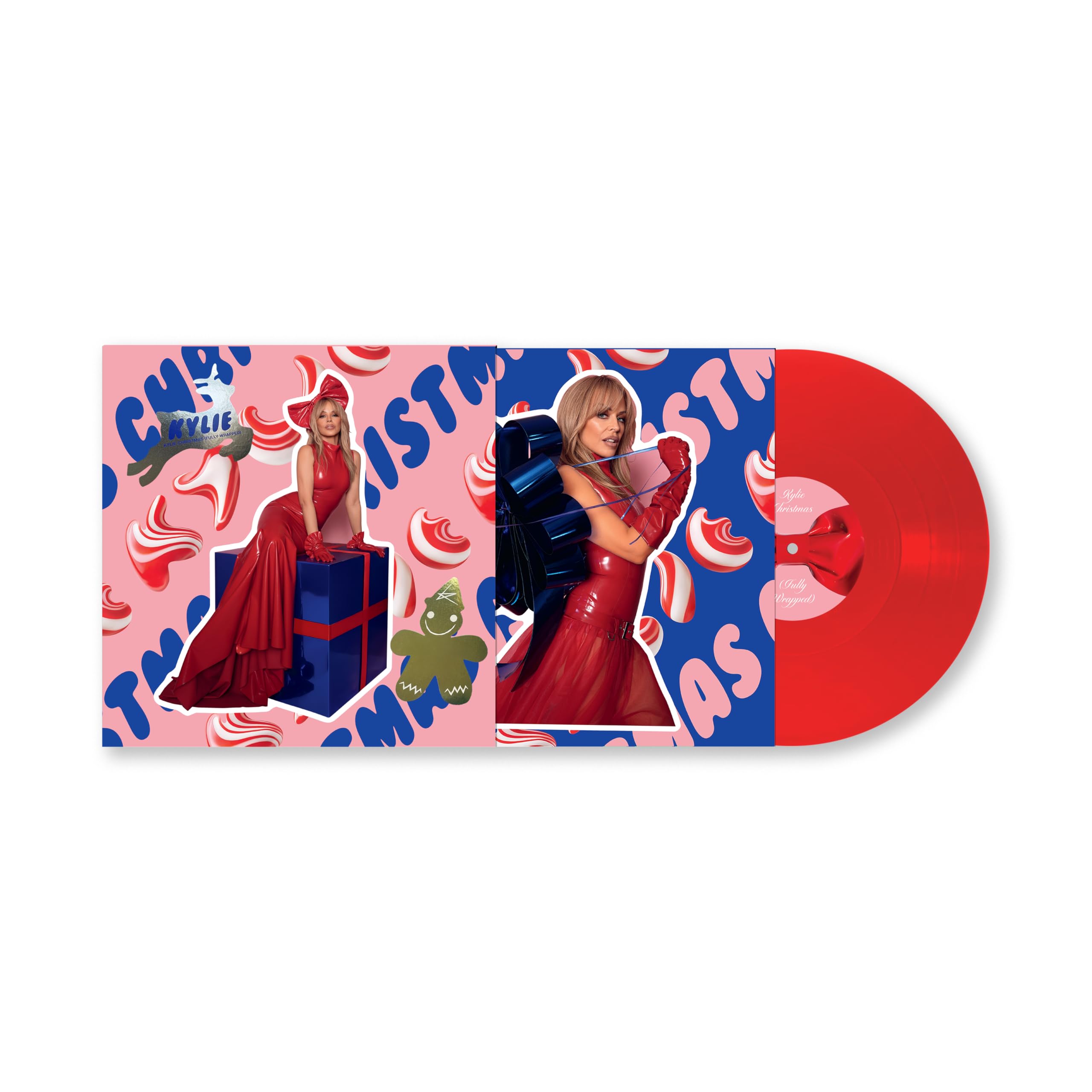 Kylie Minogue - Kylie Christmas (Fully Wrapped) [Limited Edition Transparent Red Vinyl]
