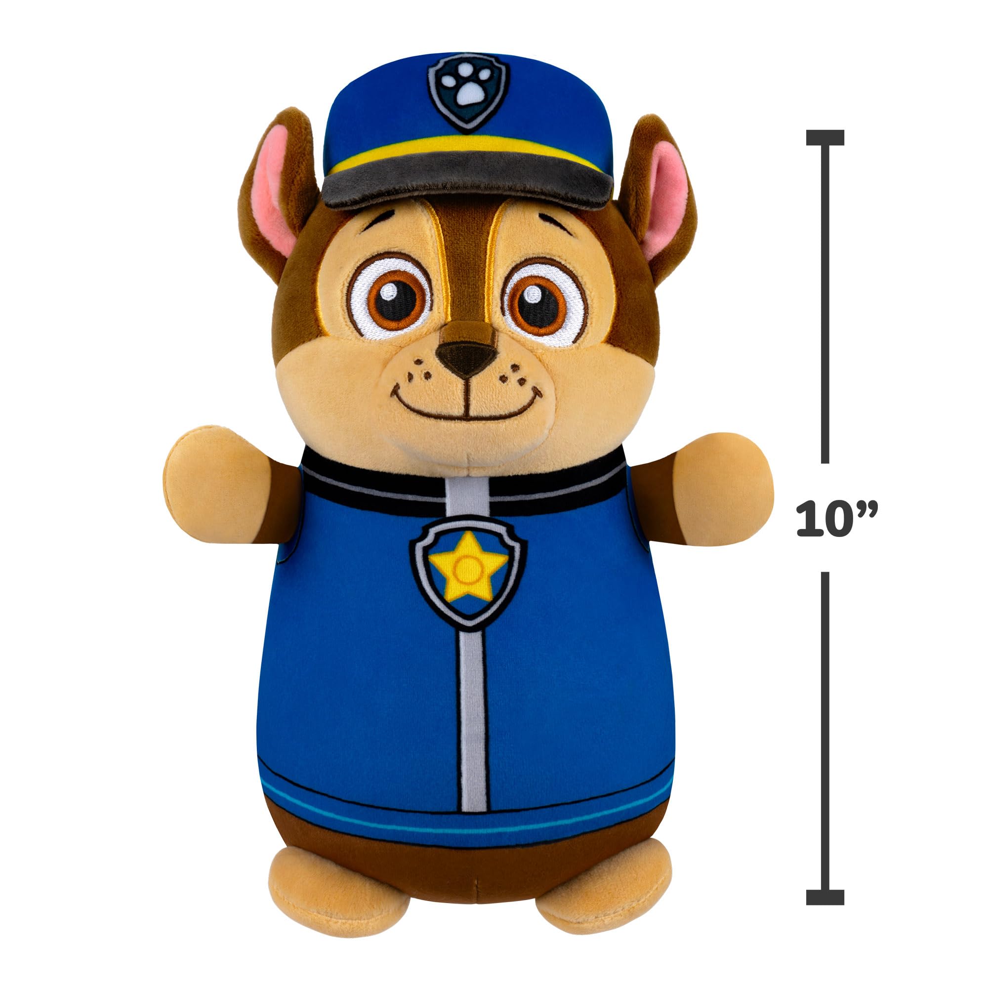 Squishmallows Chase HugMees 10-Inch Plush - Paw Patrol Cuddle Buddy 6