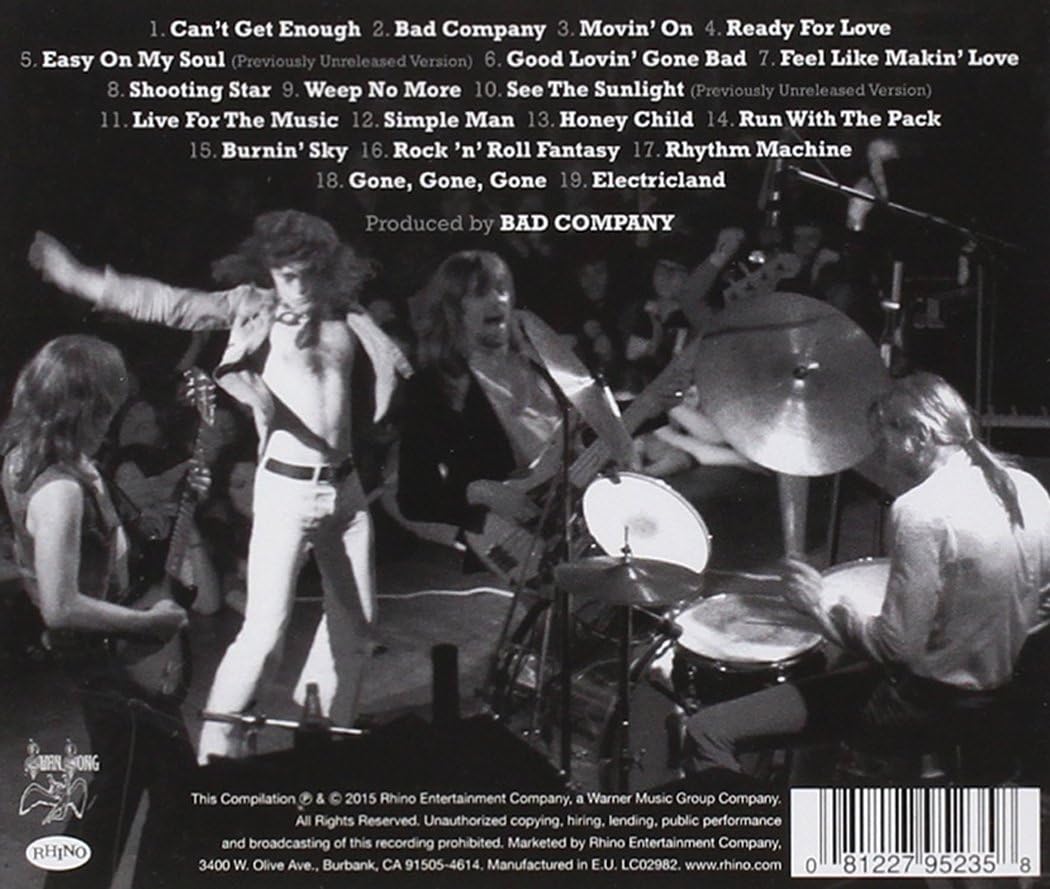 Bad Company - Rock 'n' Roll Fantasy: The Very Best of Bad Company [Audio CD] 2