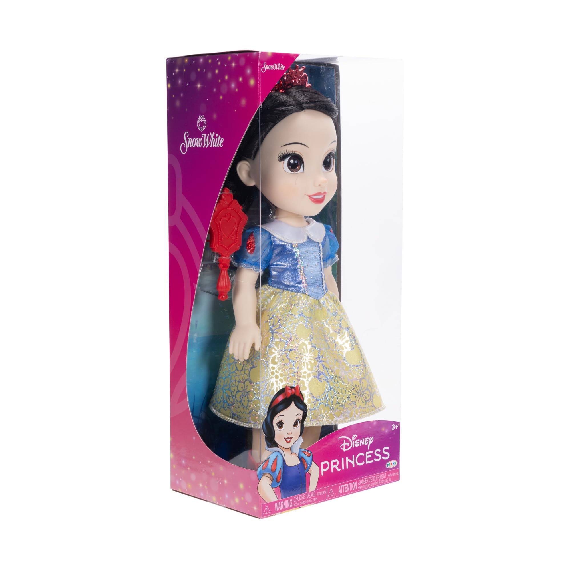 Disney Princess Snow White Fashion Doll - 14"/35cm Tall, Platinum Holofoil Dress | Ages 3+ 5