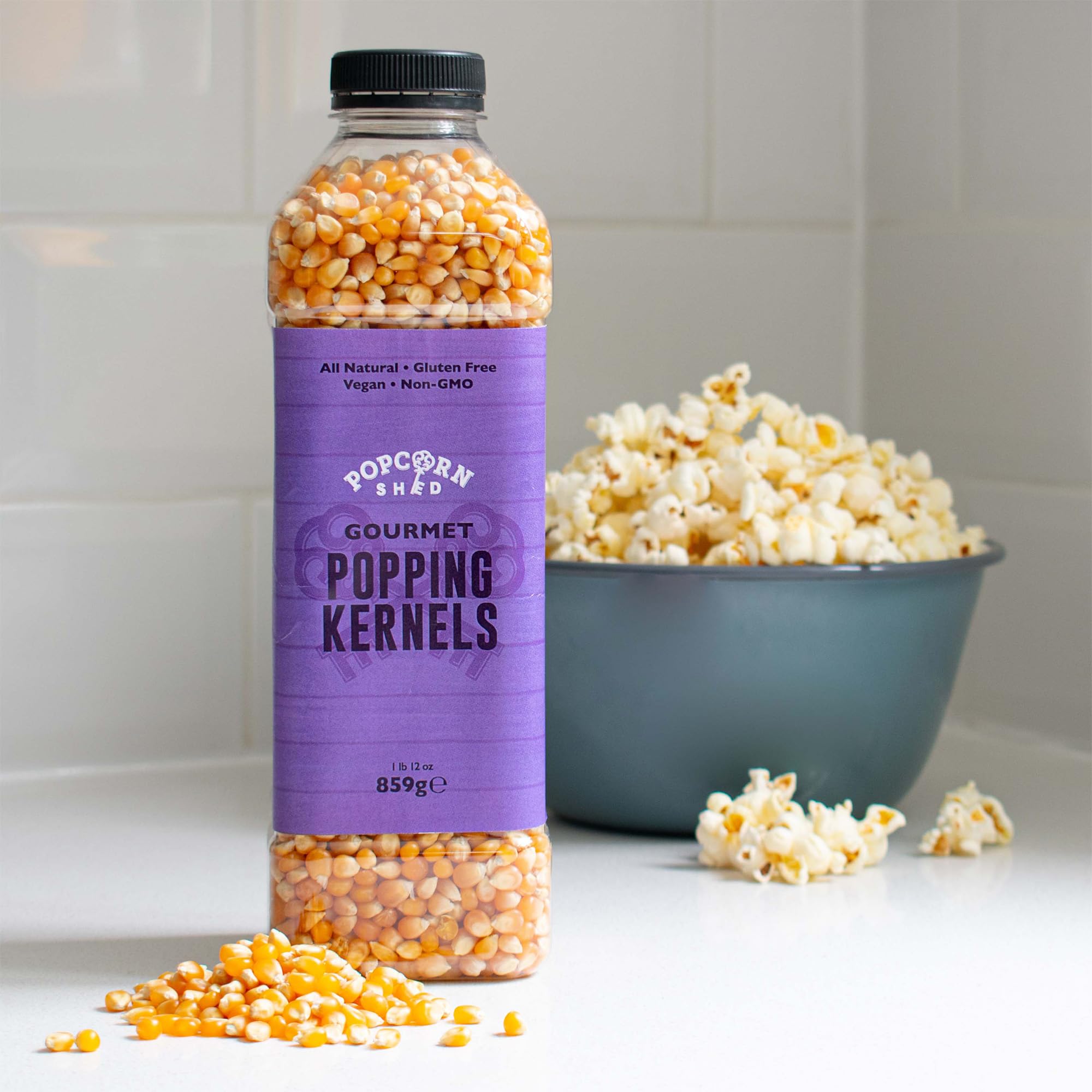 Popcorn Shed Gourmet Popcorn Kernels - 859g Bag | Easy Low Calorie Snack | Made in Britain 7