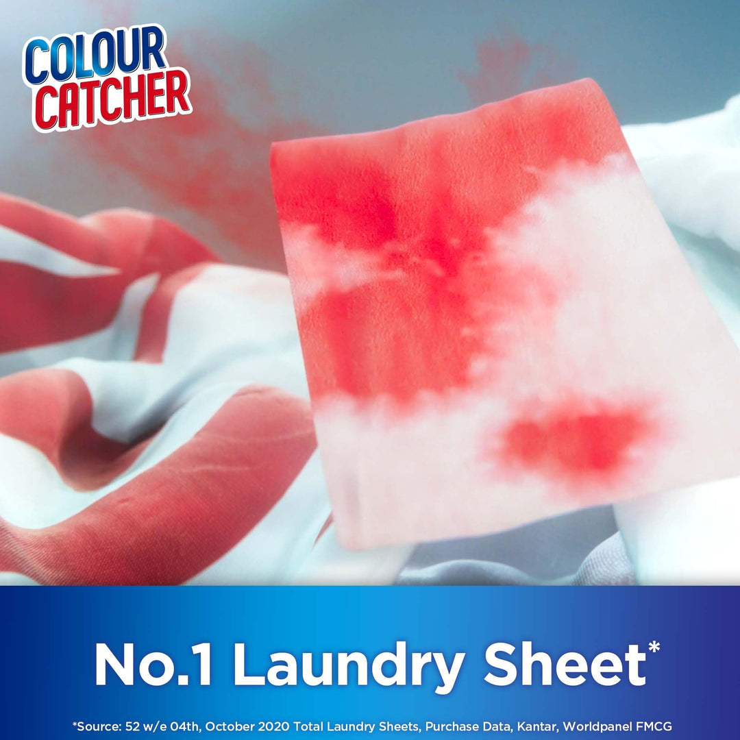Dylon Colour Catcher Max Protect Laundry Sheets - Prevents Colour Run & Mixed Wash Protection