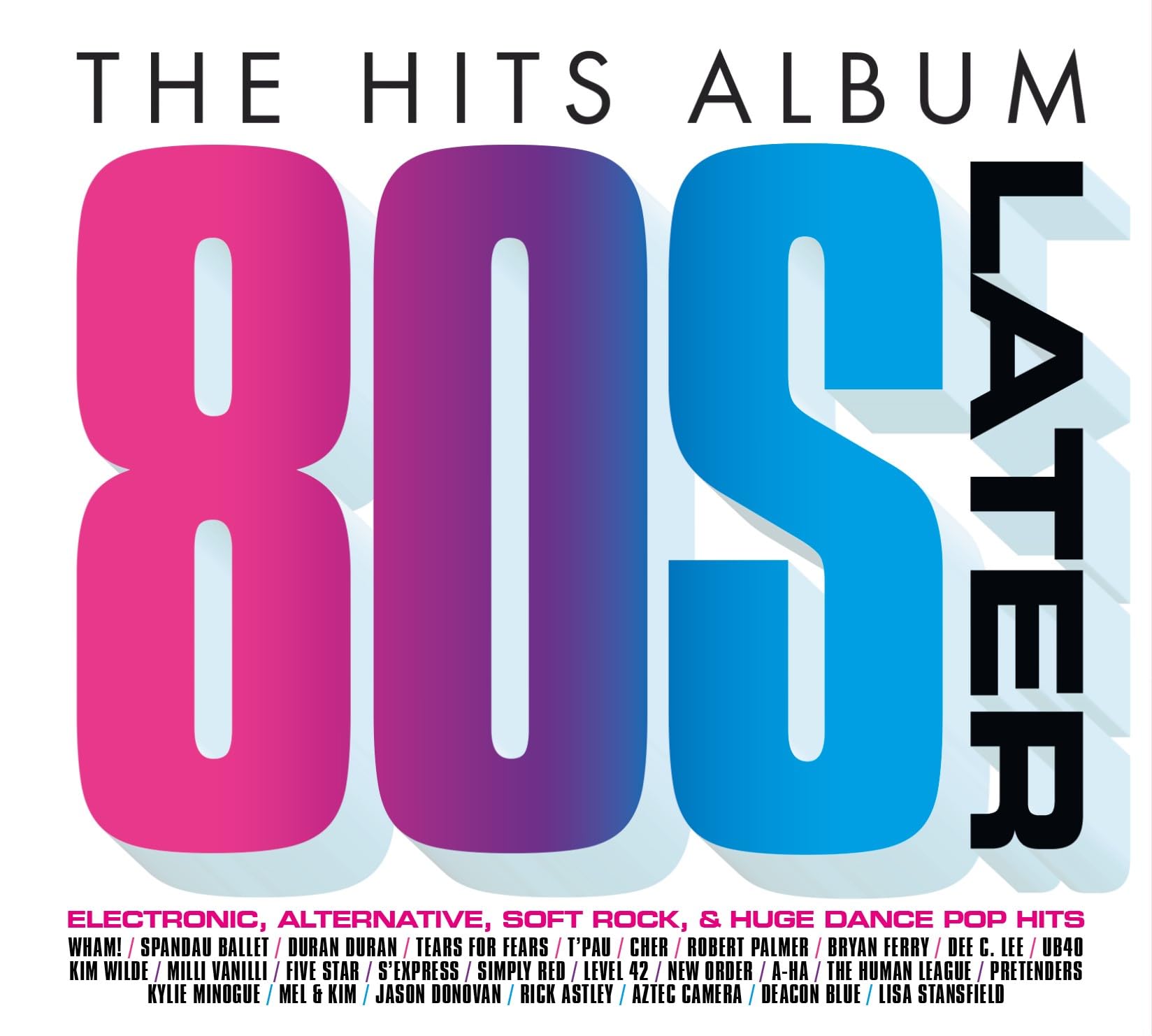 Various Artists - The Hits Album: Later 80'S [3-Disc Audio CD Box Set]