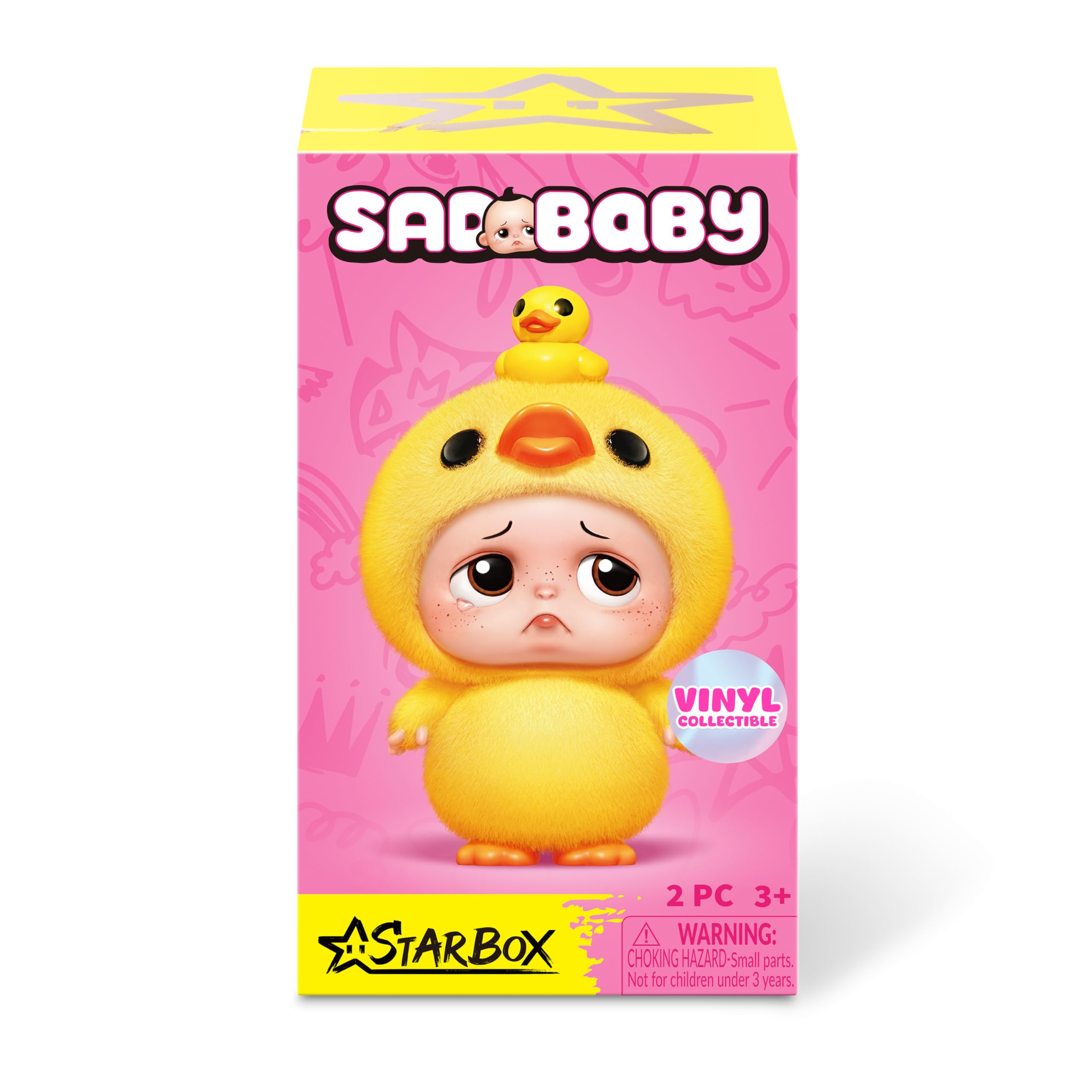 STARBOX Sad Baby Animals Series 1 Blind Box Collectible Figurine | Hand-Sized | Plastic | Ages 3+ 8