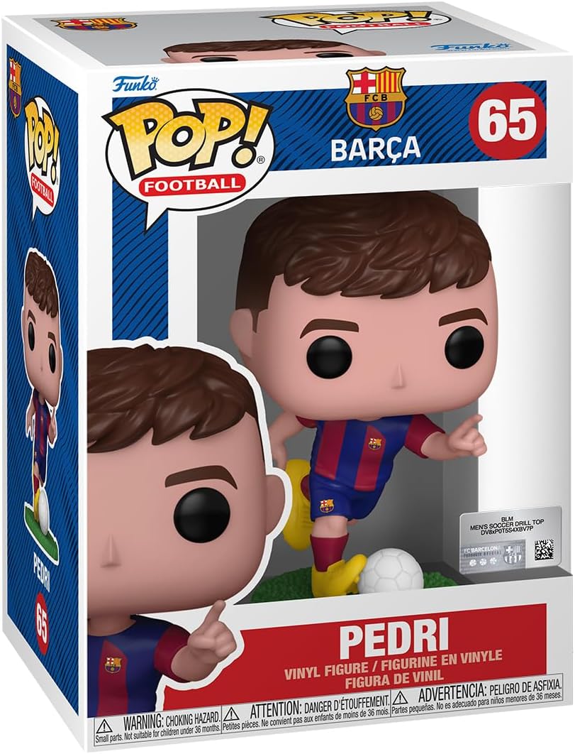 Funko Pop! Football: Pedri López - Barcelona FC Vinyl Figure (72237)