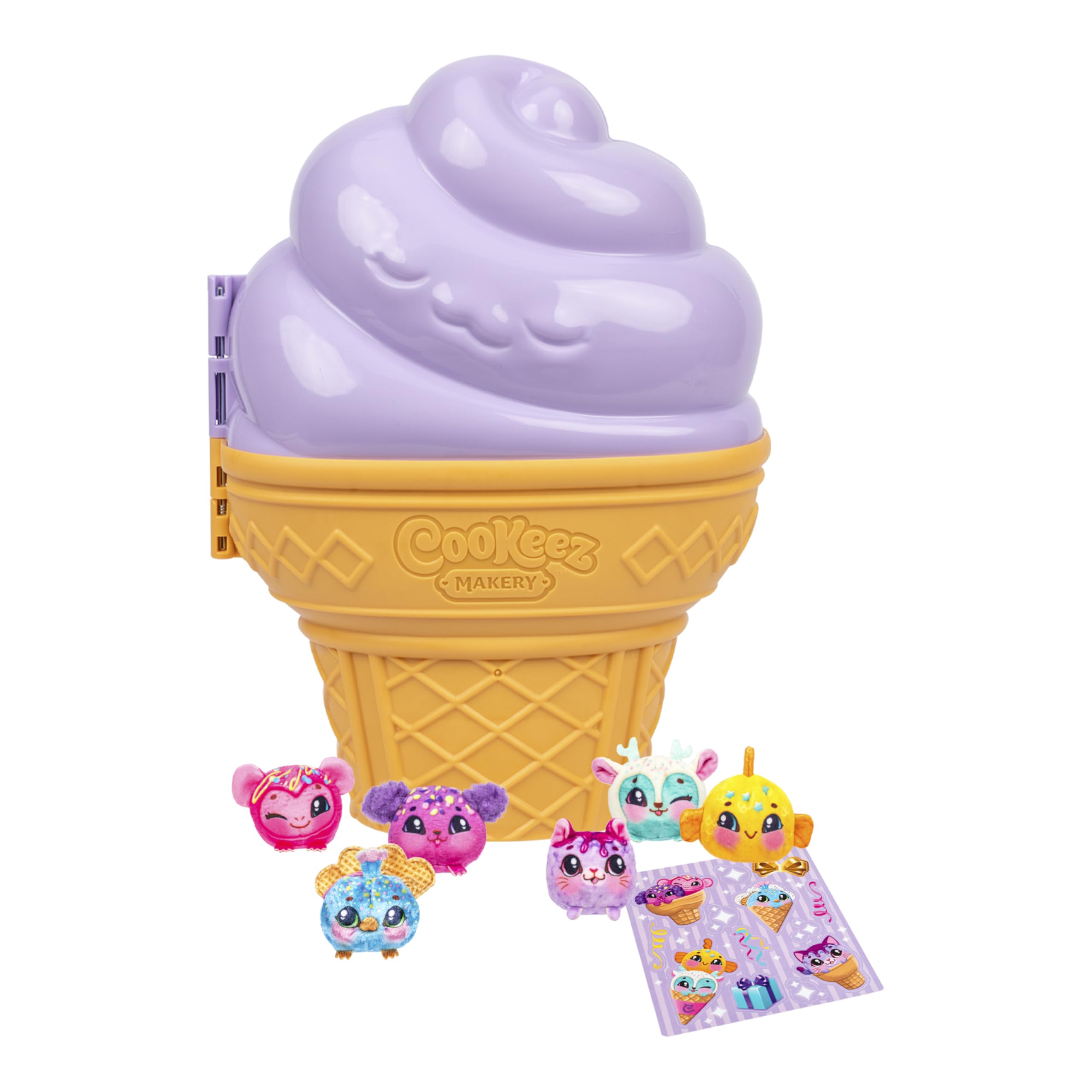 Cookeez Makery Yum Yumz Collector's Case - Adorable Ice Cream-Shaped C