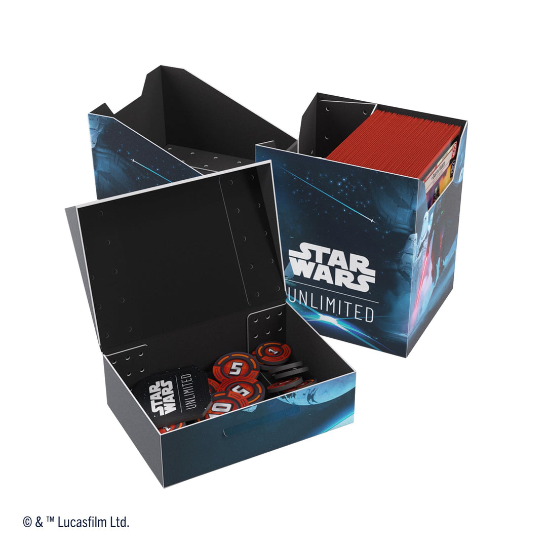 Star Wars Unlimited Soft Crate - Darth Vader - Card Storage with Token Box