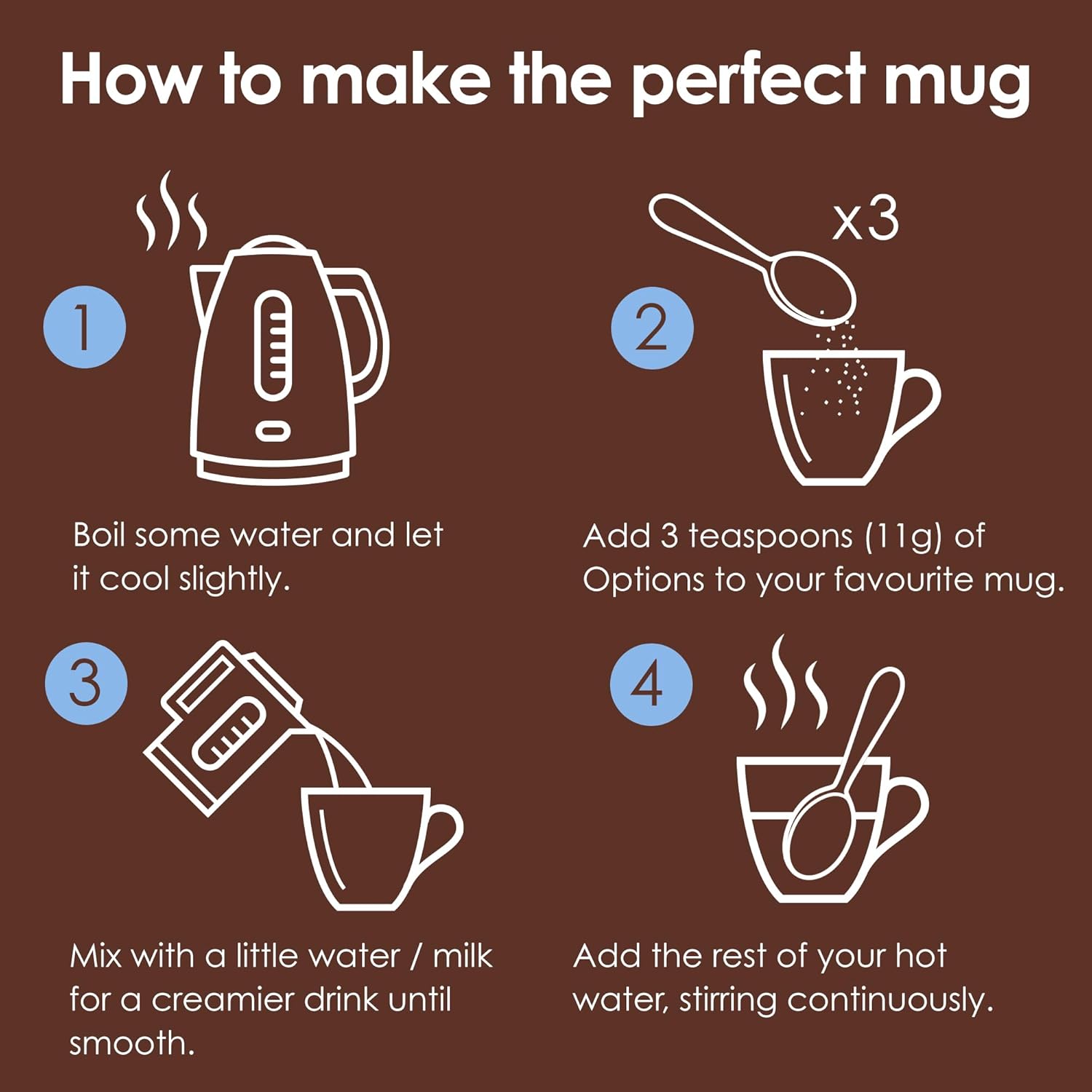 Twinings Options Salted Caramel Hot Chocolate Drink (Multipack of 6 x 220 g Jars) 2