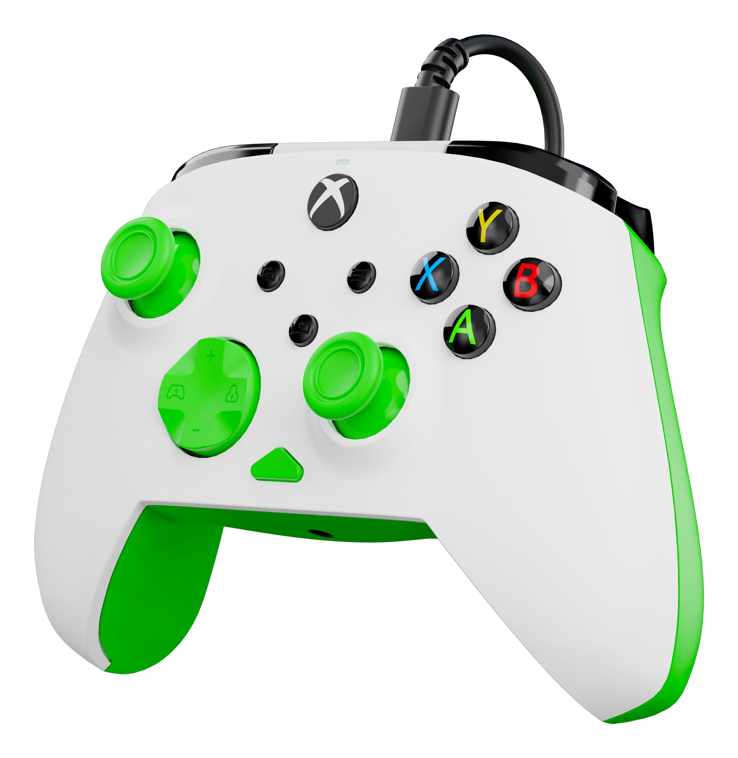 Turtle Beach Rematch Core White and Green Wired Gaming Controller with Audio Controls, Rumble Motors and Impulse Triggers – Licensed for Xbox Series X or S, Xbox One and Windows PCs 7