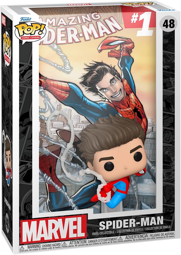 Funko Pop! Comic Cover Marvel - Spider-Man Vinyl Figure (Amazing Spider-Man #1)