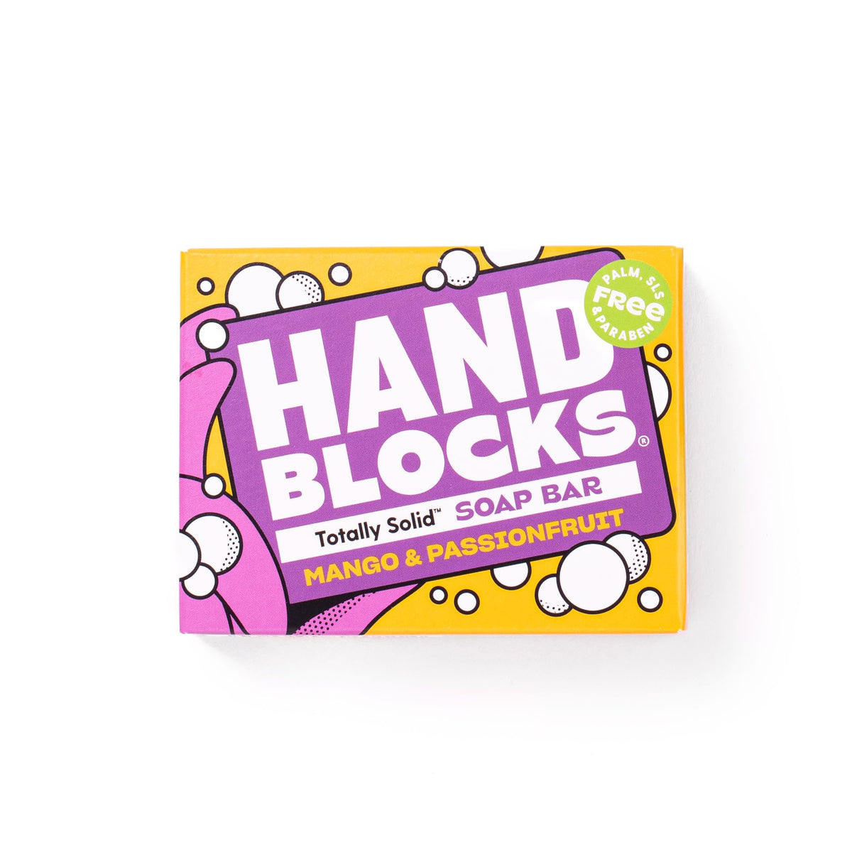 Shower Blocks Hand Blocks Mango & Passionfruit Soap Bars - 6 x 100 g