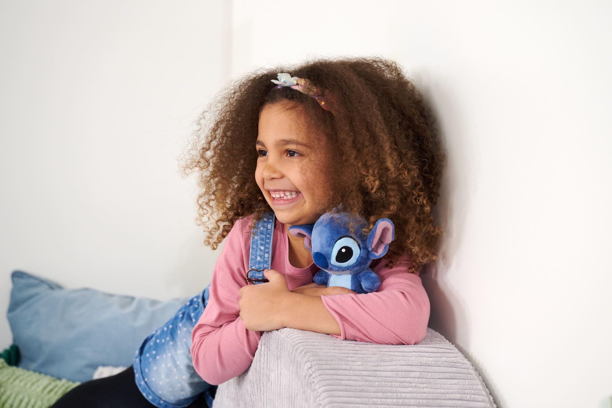 Simba Disney Stitch 15cm Plush Soft Toy - Blue 2