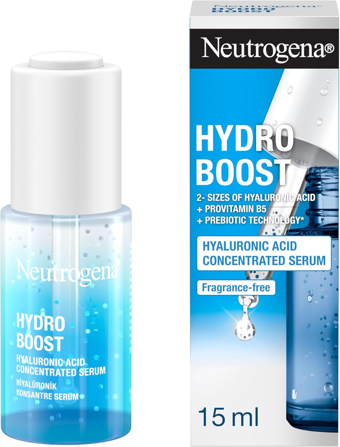 Neutrogena Hydro Boost Hyaluronic Acid Concentrated Serum (15 ml) 1
