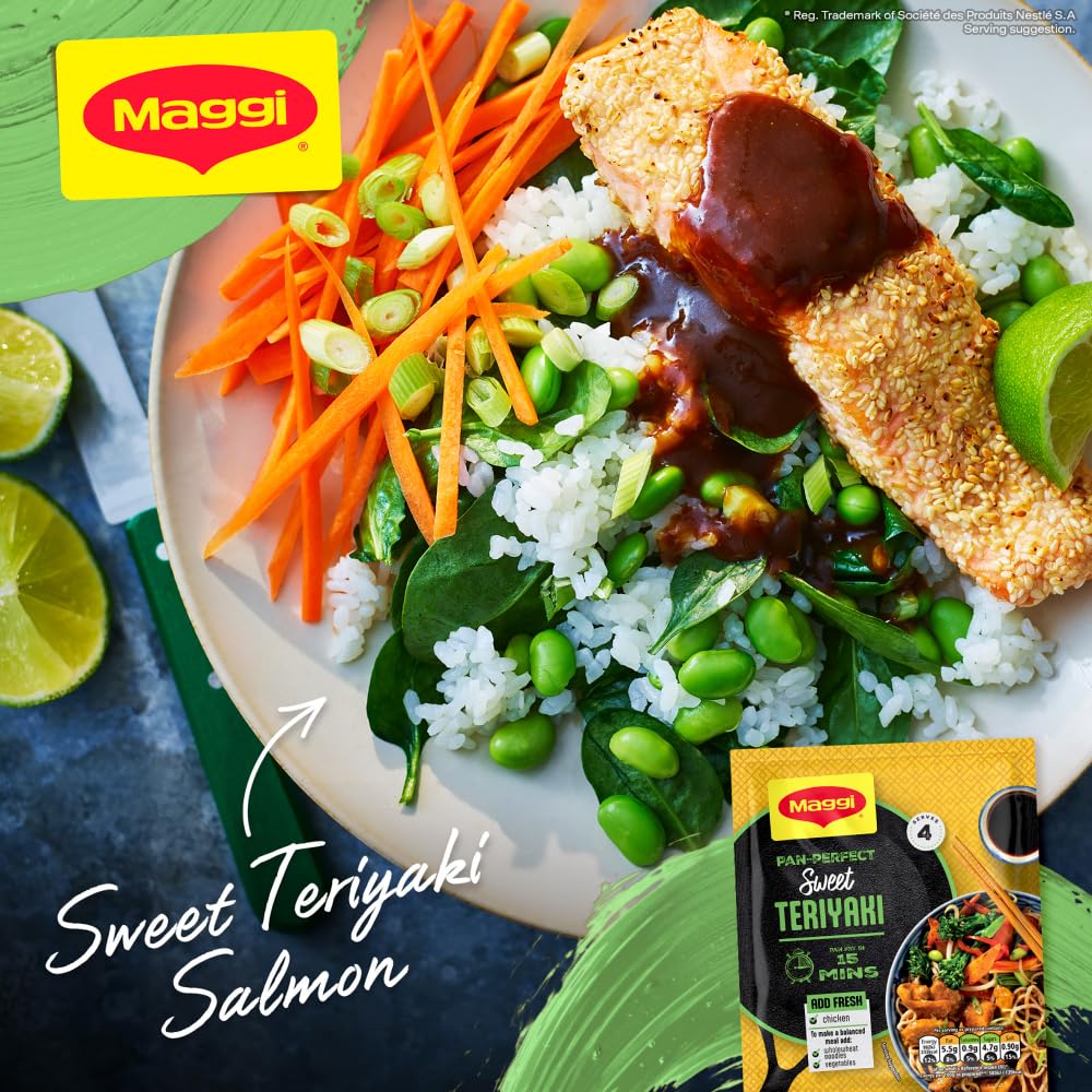 MAGGI Pan Perfect Teriyaki Herbs and Spices Recipe Mix 37g 3
