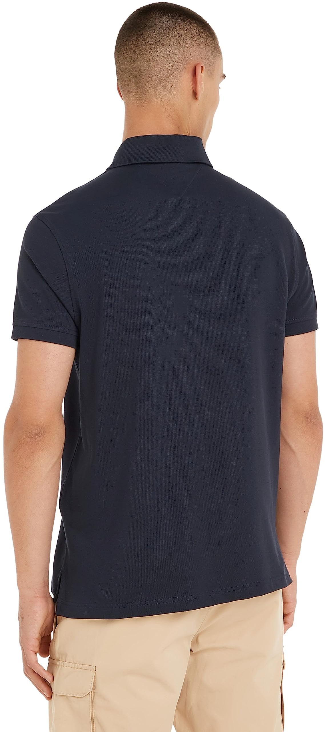 Tommy Hilfiger Men's Short Sleeve 1985 Regular Fit Polo Shirt - XXL - Blue (Desert Sky)