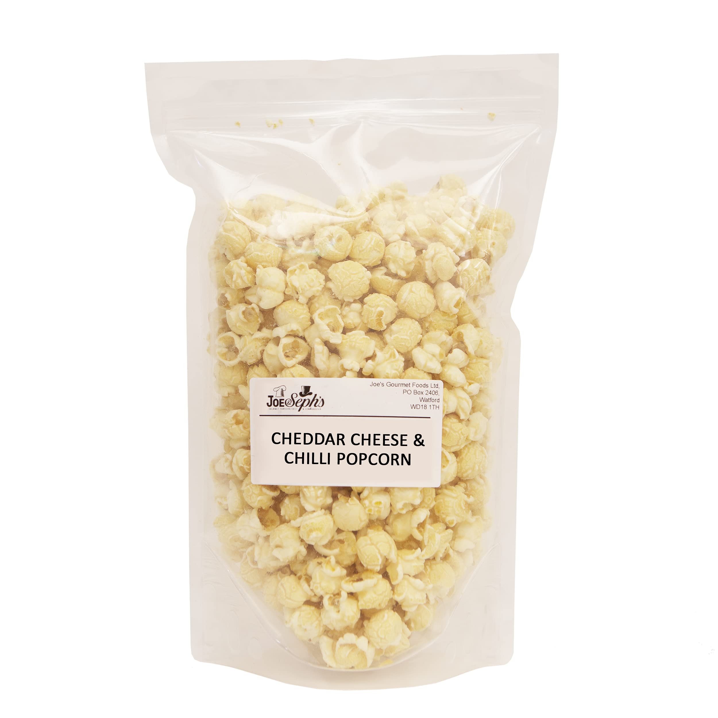 Joe & Seph's Cheddar Cheese & Chilli Popcorn - 250g Bulk Bag 1