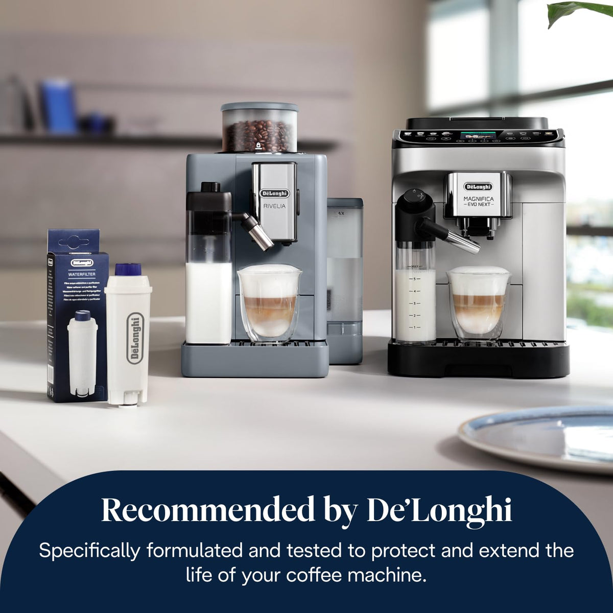 De'Longhi Softballs Anti-Limescale Balls - 2 Bags for Coffee Makers